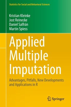 Applied Multiple Imputation (eBook, PDF) - Kleinke, Kristian; Reinecke, Jost; Salfrán, Daniel; Spiess, Martin