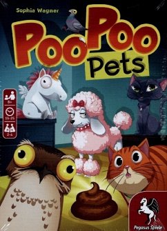 Pegasus 18338G - Poo Poo Pets, Geschicklichkeitsspiel