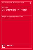 Das Öffentliche im Privaten