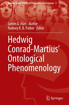 Hedwig Conrad-Martius¿ Ontological Phenomenology - Hart, James G.