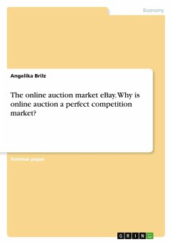 The online auction market eBay. Why is online auction a perfect competition market?