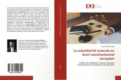 La subsidiarité inversée en droit constitutionnel européen - Tetang, Franc de Paul