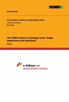 The TOWS matrix in strategy work. Usage, experience and usefulness - Barth, Vivien