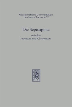 Cover Die Septuaginta zwischen Judentum und Christentum (eBook, PDF)