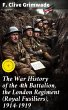 The War History of the 4th Battalion,... - Bild 1