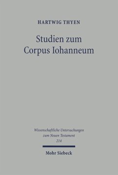 Studien zum Corpus Iohanneum (eBook, PDF) - Thyen, Hartwig