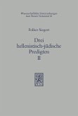 Drei hellenistisch-jüdische Predigten II (eBook, PDF)