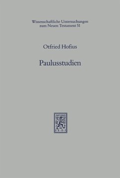 Paulusstudien (eBook, PDF) - Hofius, Otfried