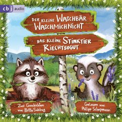 Der kleine Waschbär Waschmichnicht und Das kleine Stinktier Riechtsogut (MP3-Download)