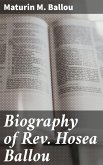 Biography of Rev. Hosea Ballou (eBook, ePUB)