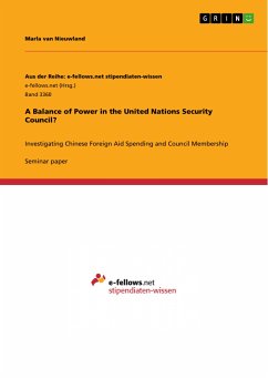 A Balance of Power in the United Nations Security Council? (eBook, PDF)
