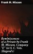 Reminiscences of a Private by Frank M.... - Bild 1