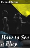 How to See a Play (eBook, ePUB)