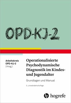 Cover OPD-KJ-2 - Operationalisierte Psychodynamische Diagnostik im Kindes- und Jugendalter (eBook, PDF)