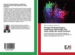 Formula fenomenologica modificata dell'energia allo stato solido dei nuclei luminosi - Chemogos, Philemon;Khanna, Kapil