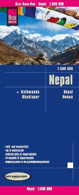 Reise Know-How Landkarte Nepal (1:500.000) - Reise Know-How Verlag Peter Rump