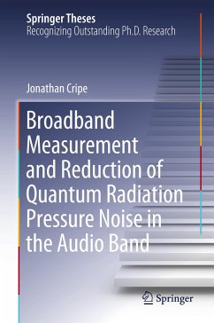 Broadband Measurement and Reduction of Quantum Radiation Pressure Noise in the Audio Band - Cripe, Jonathan