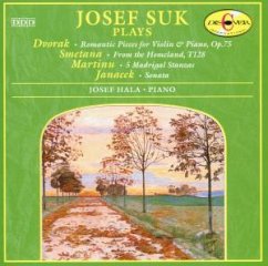 Romantische Stücke Für Violine - Suk, Josef, Josef Hala und Leos Janacek