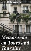 Memoranda on Tours and Touraine (eBook, ePUB)