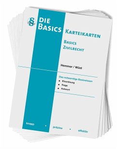 Basics Zivilrecht. Karteikarten - Hemmer, Karl-Edmund;Wüst, Achim