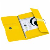 Herlitz Gummizugmappe PP A4 POSTMAPPE transparent gelb Herlitz Gummizugmappe PP A4 POSTMAPPE transparent gelb