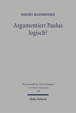 Cover Argumentiert Paulus logisch? (eBook, PDF)