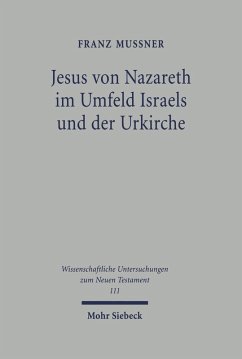 Cover Jesus von Nazareth im Umfeld Israels und der Urkirche (eBook, PDF)