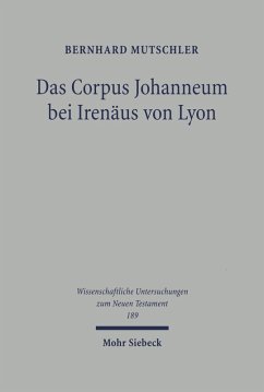 Cover Das Corpus Johanneum bei Irenäus von Lyon (eBook, PDF)