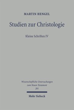 Studien zur Christologie (eBook, PDF) - Hengel, Martin
