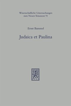 Judaica et Paulina (eBook, PDF) - Bammel, Ernst