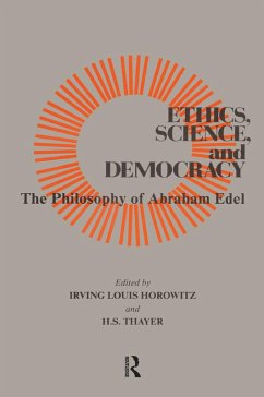 Cover Ethics, Science, and Democracy (eBook, PDF)