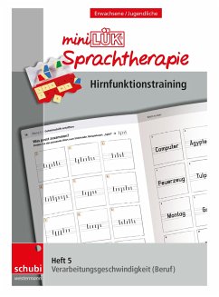 miniLÜK-Sprachtherapie - Hirnfunktionstraining - Steiner;Zöllner