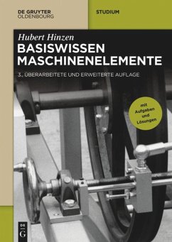 Basiswissen Maschinenelemente - Hinzen, Hubert