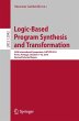 Logic-Based Program Synthesis and... - Bild 1