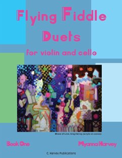 Flying Fiddle Duets for Violin and Cello, Book One - Harvey, Myanna