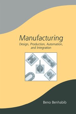 Manufacturing (eBook, ePUB) - Benhabib, Beno