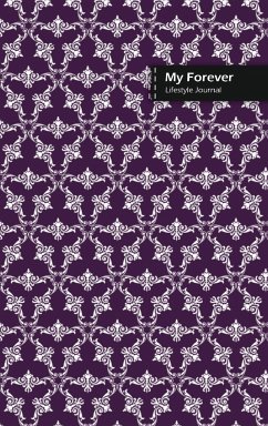 My Forever Lifestyle Journal, Blank Write-in Notebook, Dotted Lines, Wide Ruled, Size (A5) 6 x 9 In (Purple) - Design