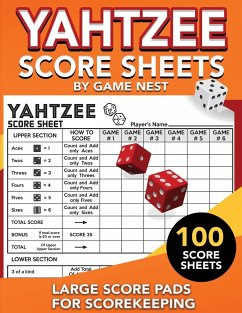 Yahtzee Score Sheets - Nest, Game