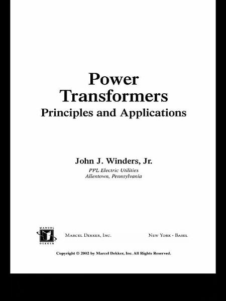 Power Transformers (eBook, ePUB) Power Transformers (eBook, ePUB)