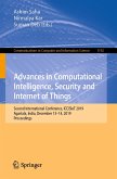 Advances in Computational Intelligence, Security and Internet of Things (eBook, PDF)