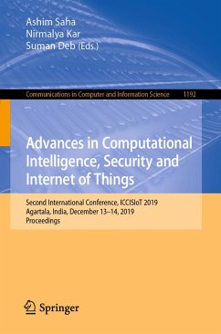 Advances in Computational Intelligence, Security and Internet of Things (eBook, PDF)