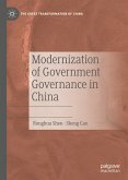Modernization of Government Governance in China (eBook, PDF)