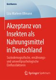 Akzeptanz von Insekten als Nahrungsmittel in Deutschland (eBook, PDF)