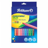 Pelikan Doppelfasermaler Colorella duo C407, 12er Set