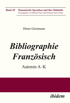 Bibliographie Französisch (eBook, ePUB) - Gerstmann, Dieter