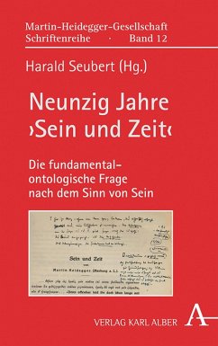 Neunzig Jahre 'Sein und Zeit' (eBook, PDF)