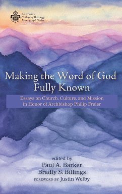 Making the Word of God Fully Known