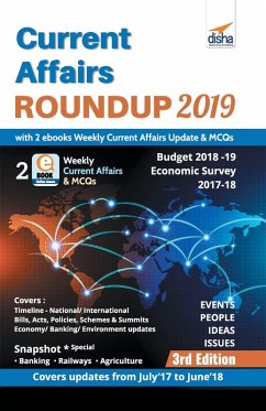 Current Affairs Roundup 2019 with 2 ebooks - Weekly Current Affairs Update & MCQs. - 2nd Edition - Disha Experts