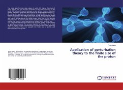 Application of perturbation theory to the finite size of the proton