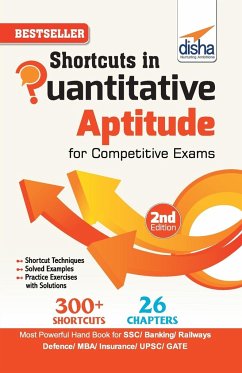 Shortcuts in Quantitative Aptitude for Competitive Exams 2nd Edition - Disha Publication